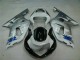 2001-2003 Suzuki GSXR 600/750 Motorcycle Fairings - Yellow Glossy Black UK