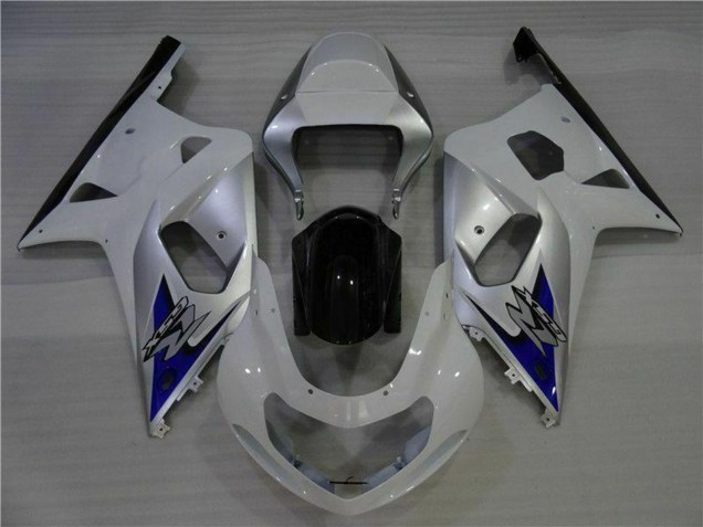 2001-2003 Suzuki GSXR 600/750 Motorcycle Fairings - White Silver Blue Black UK