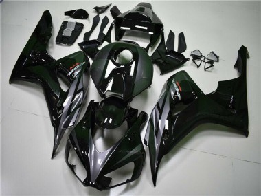 2004-2005 Honda CBR1000RR Motorcycle Fairings - Glossy Black Grey UK