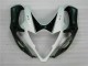 2005-2006 Suzuki GSXR 1000 Motorcycle Fairings - White Glossy Black UK