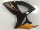 2006-2007 Suzuki GSXR 600/750 Motorcycle Fairings - Orange Glossy Black UK