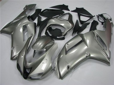 2007-2008 Kawasaki ZX6R Motorcycle Fairings - Grey UK