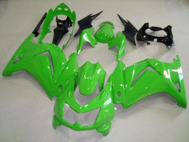 2008-2012 Kawasaki ZX250R Motorcycle Fairings - Green UK