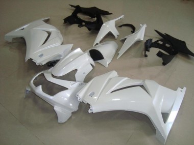 2008-2012 Kawasaki ZX250R Motorcycle Fairings - Pearl White UK