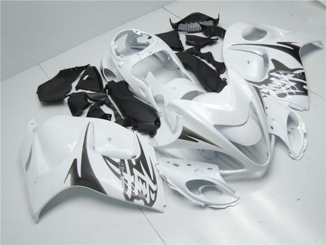 2008-2020 Suzuki GSXR 1300 Hayabusa Motorcycle Fairings - White UK