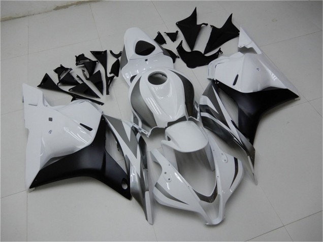 2009-2012 Honda CBR600RR Motorcycle Fairing - White Grey Matte Black UK