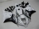 2009-2012 Honda CBR600RR Motorcycle Fairing - White Grey Matte Black UK
