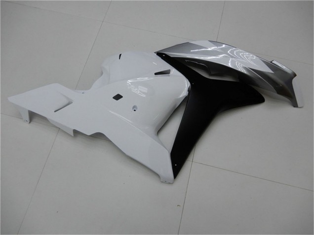 2009-2012 Honda CBR600RR Motorcycle Fairing - White Grey Matte Black UK