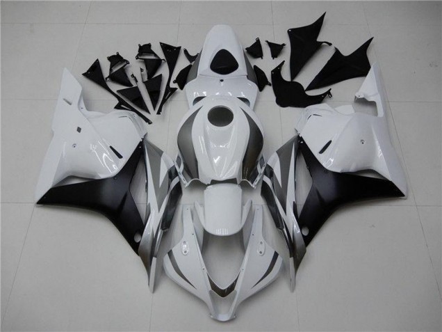 2009-2012 Honda CBR600RR Motorcycle Fairing - White Grey Matte Black UK
