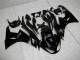 2009-2012 Kawasaki ZX6R Motorcycle Fairings - Glossy Black Gold Ninja UK