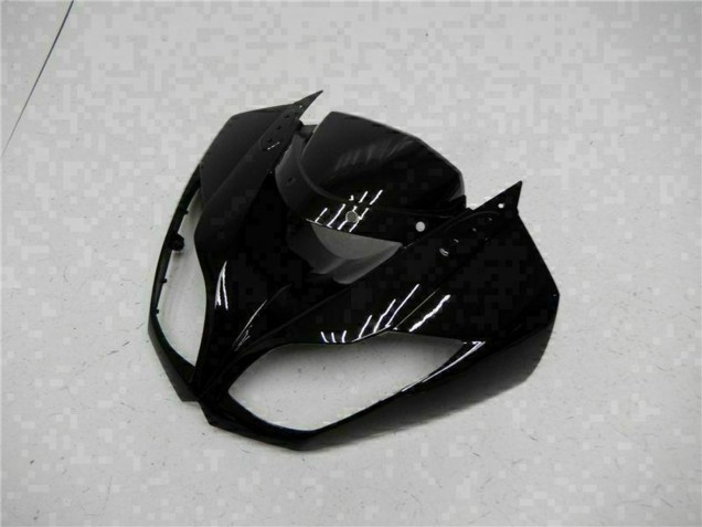 2009-2012 Kawasaki ZX6R Motorcycle Fairings - Glossy Black Gold Ninja UK