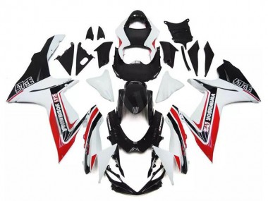 2011-2024 Suzuki GSXR 600/750 Motorcycle Fairings - White Red Black Alstare UK