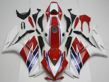 2012-2016 Honda CBR1000RR Bike Fairings - White Red Blue UK