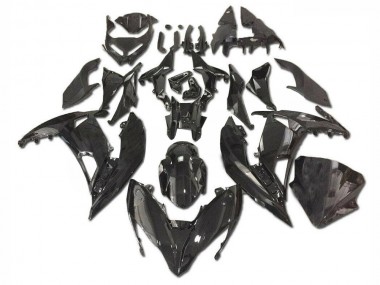 2017-2019 Kawasaki EX650 Motorcycle Fairings - Glossy Black UK