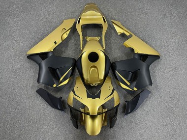 2003-2004 Honda CBR600RR Motorcycle Fairings - Gold Matte Black UK