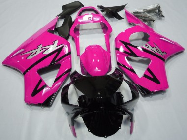 2002-2003 Honda CBR954RR Motorcycle Fairing - Pink Glossy Black UK