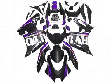 2017-2024 Suzuki GSXR 1000 Motorcycle Fairings - Matte Black Purple UK