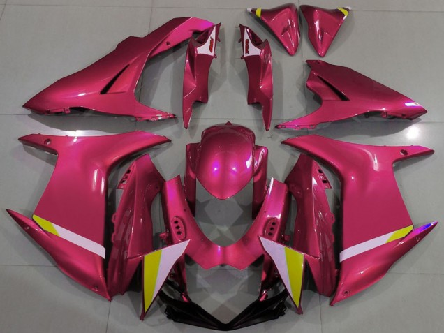 2011-2024 Suzuki GSXR 600 / GSXR 750 Motorcycle Fairings - Red White Yellow UK