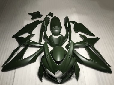 2008-2010 Suzuki GSXR 600 / GSXR 750 Motorcycle Fairings - Matte Green UK