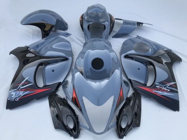 2008-2020 Suzuki GSXR 1300 Motorcycle Fairings - Nardo Grey Black Red UK