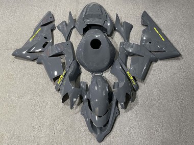2004-2005 Kawasaki ZX10R Motorcycle Fairings - Dark Grey with Logo UK