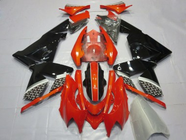 2004-2005 Kawasaki ZX10R Motorcycle Fairings - Red Black UK