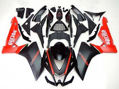 2012-2018 Aprilia RS4 125 Motorcycle Fairings - Red Matte Black UK
