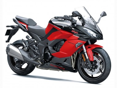 2020-2025 Kawasaki Z1000SX Motorcycle Fairings - Black Red Ninja UK