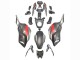 2012-2017 Yamaha MT07/FZ07 Motorcycle Fairings - Grey Red UK