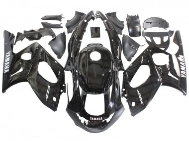 1996-2007 Yamaha YZF600R Thundercat Motorcycle Fairings - Glossy Black UK