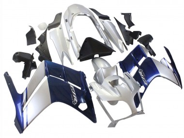 2001-2006 Yamaha FJR1300 Motorcycle Fairings - Dark Blue Silver UK