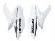 2017-2022 Suzuki GSX-S 750 Motorcycle Fairings - White Yellow UK