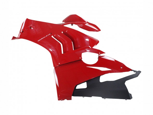 2020-2021 Ducati Panigale V4 V4S Motorcycle Fairing - Red Matte Black UK