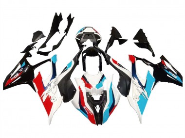2019-2022 BMW S1000RR Motorcycle Fairing - Black White Blue Red UK