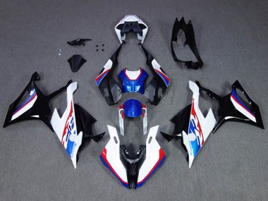 2019-2022 BMW S1000RR Motorcycle Fairings - Blue White Red UK