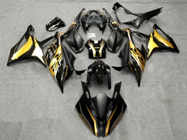 2019-2022 BMW S1000RR Motorcycle Fairing - Black Gold UK