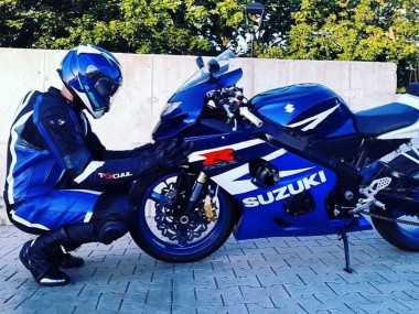 2004-2005 Suzuki GSXR 600 / GSXR 750 Motorcycle Fairing Kits - White Blue Black Red UK