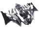 2008-2016 Yamaha YZF 600 R6 Motorcycle Fairings - Grey Black Carbon Fiber Style UK