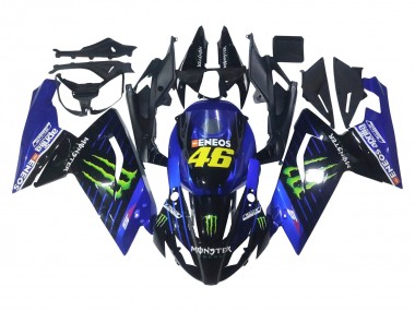 2006-2011 Aprilia RS125 Motorcycle Fairings - Blue Black Green Monster 46 UK