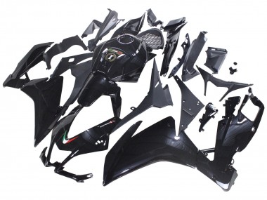 2012-2018 Aprilia RS4 50 125 Motorcycle Fairings - Glossy Black UK