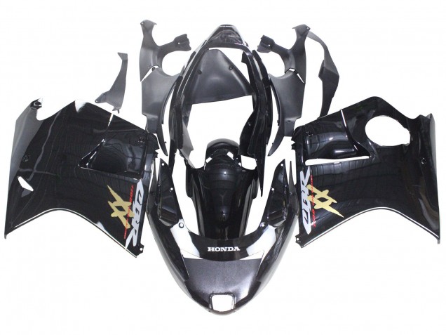 1996-2007 Honda CBR1100XX Blackbird Abs Motorcycle Fairings - Glossy Black UK