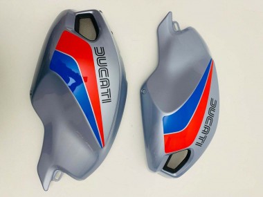 2008-2012 Ducati Monster 696 796 1100 1100S Motorcycle Fairings - Silver Red Blue UK