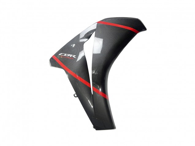 2008-2011 Honda CBR1000RR Motorcycle Fairings - Black Carbon Fiber Red UK