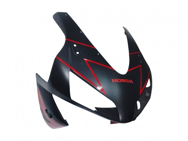 2003-2004 Honda CBR600RR Motorcycle Fairings - Red Glossy Black Matte Black UK