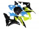 2007-2008 Honda CBR600RR Motorcycle Fairings - Blue Yellow Glossy Black UK