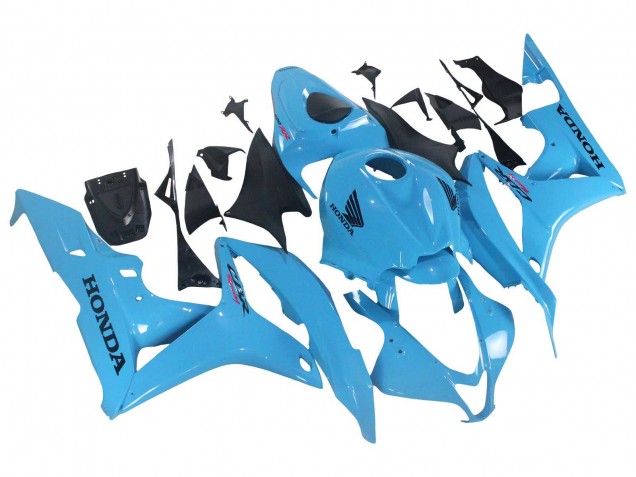 2007-2008 Honda CBR600RR Motorcycle Fairings - Light Blue Racing UK
