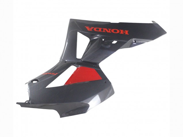 2013-2023 Honda CBR600RR Motorcycle Fairings - Black Carbon Fiber Red UK