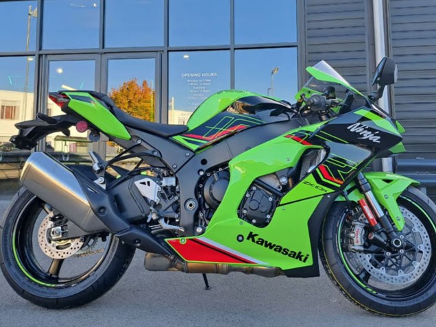 2021-2025 Kawasaki ZX10R Motorcycle Fairings - Green Black Red UK