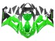 2005-2006 Kawasaki ZX6R Motorcycle Fairings - Green Black Ninja UK