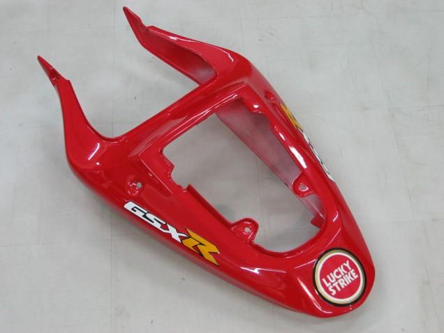 2000-2002 Suzuki GSXR1000 Motorcycle Fairings - White Red Lucky Strike UK